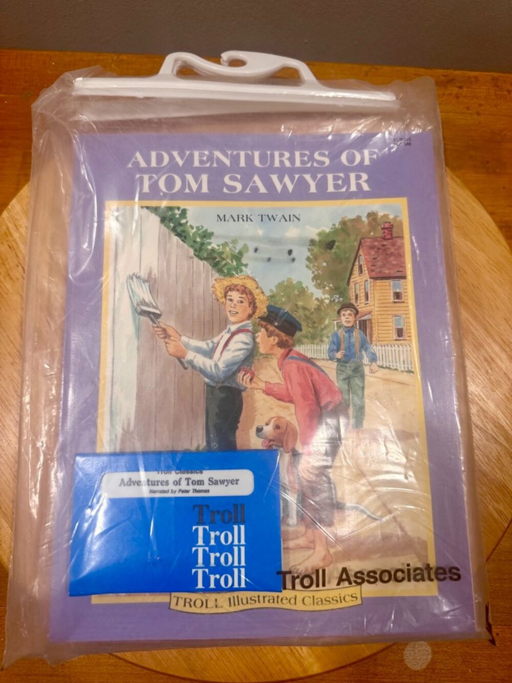 Adventures of Tom Sawyer Troll Illustrated Classics 4 Books Cassette